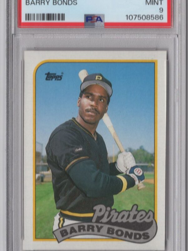 1989 TOPPS BARRY BONDS 107508586 PSA 9 PITTSBURGH PIRATES #620