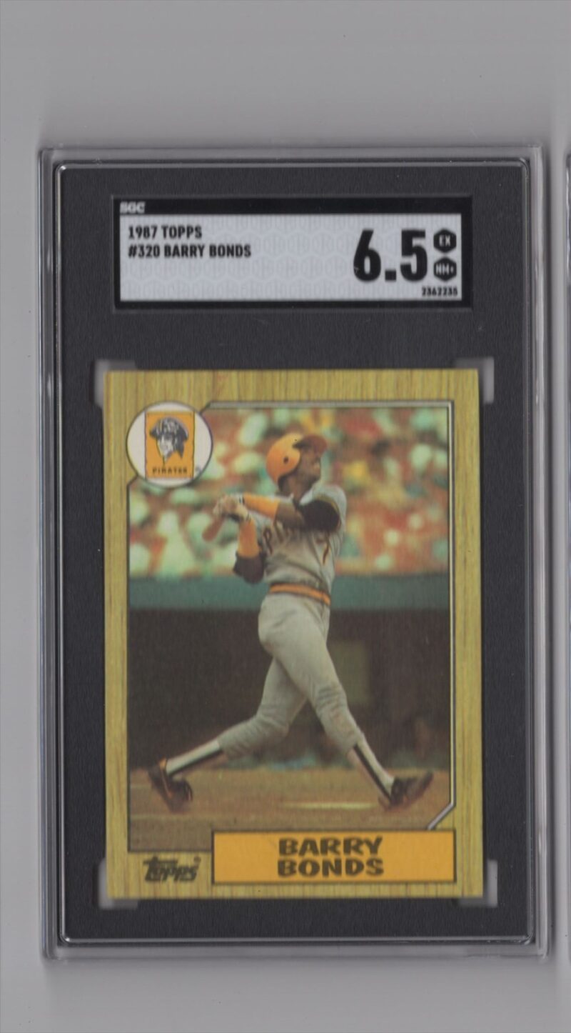 1989 TOPPS BARRY BONDS ROOKIE SGC 6.5 PITTSBURGH PIRATES #320