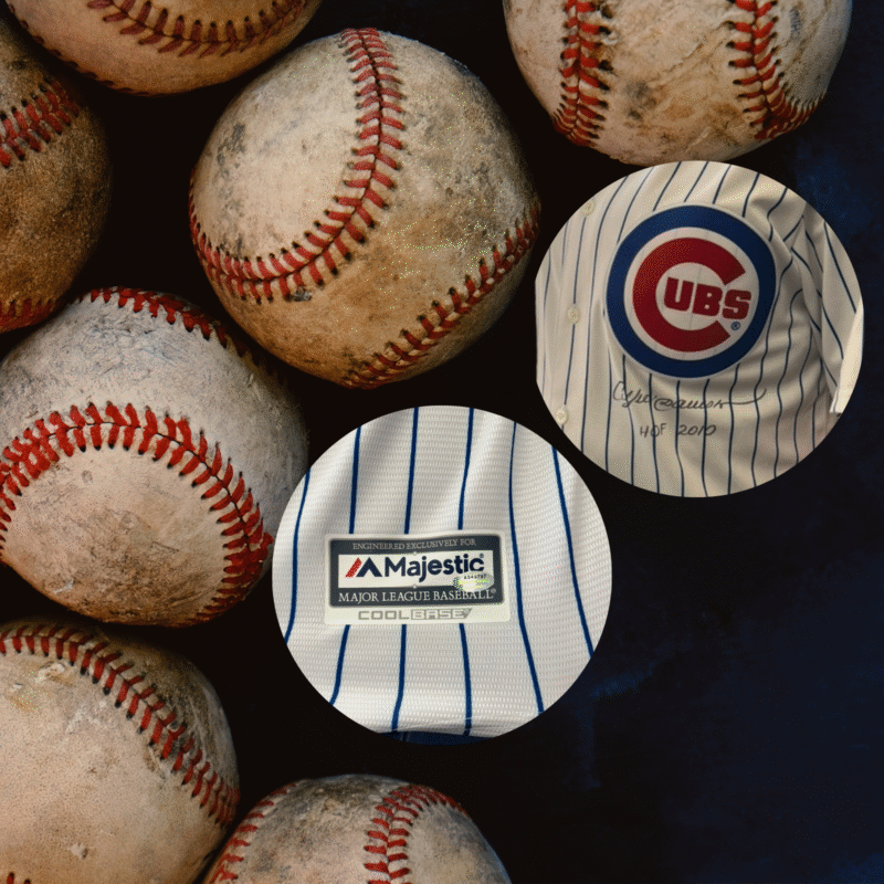 Andre Dawson Autographed Chicago Cubs Majestic Jersey Inscribed HOF 2010 - Image 8