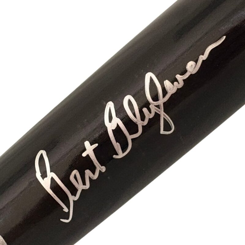 Bert Blyleven Autographed Minnesota Twins Rawlings Baseball Bat (BECKETT)