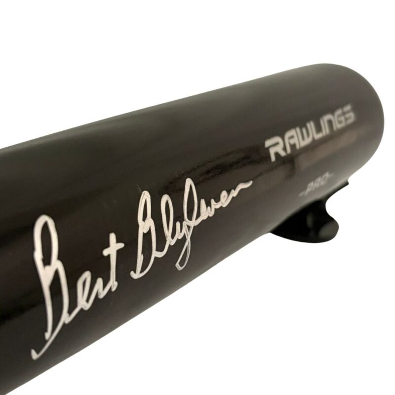 Bert Blyleven Autographed Minnesota Twins Rawlings Baseball Bat (BECKETT) - Image 10