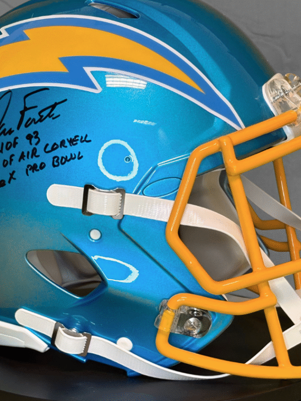 Dan Fouts Autographed on-field San Diego Chargers NFL Helmet