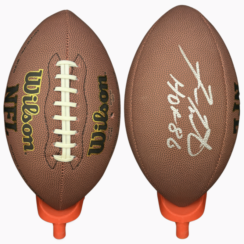 Fran Tarkenton Autographed Wilson NFL  Football - Image 4