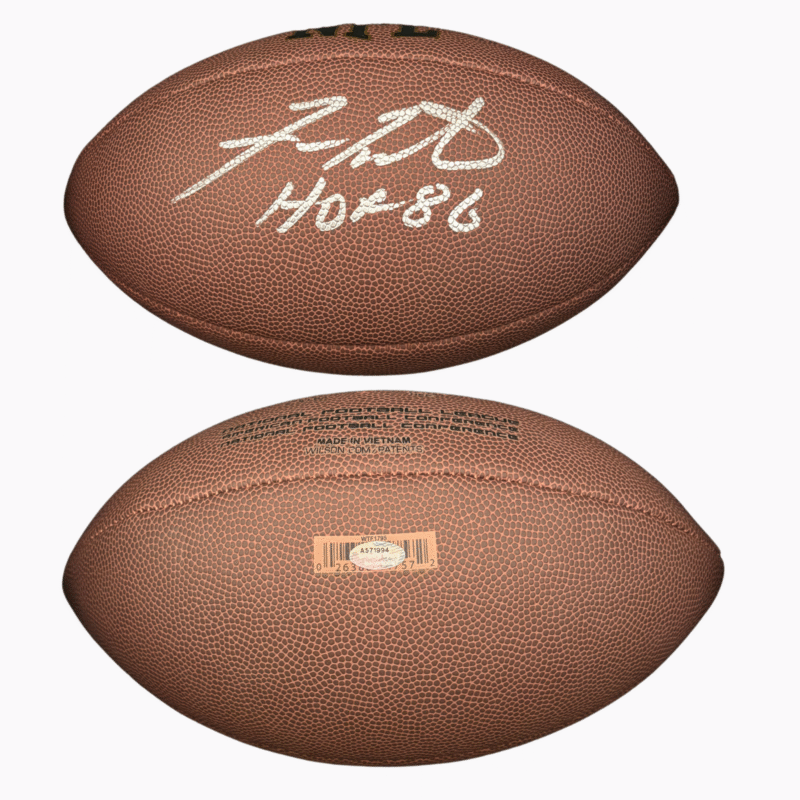 Fran Tarkenton Autographed Wilson NFL  Football - Image 5