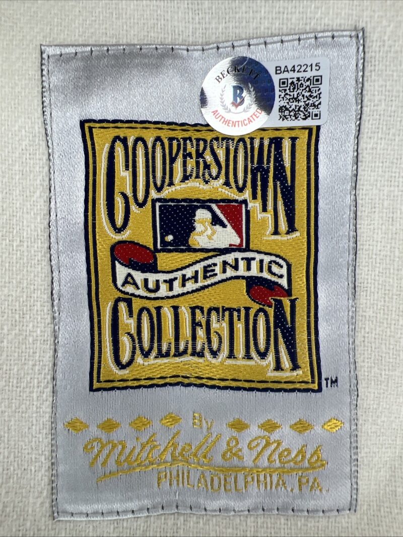 Jim Palmer Autographed Vintage Baltimore Orioles Mitchell & Ness Jersey - Image 6