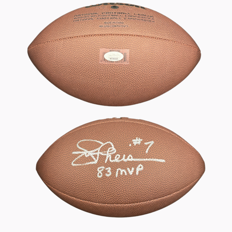 Joe Theismann Autographed Washington Redskins Football - Image 5