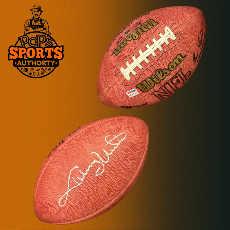 Johnny Unitas Autographed Football - Image 3