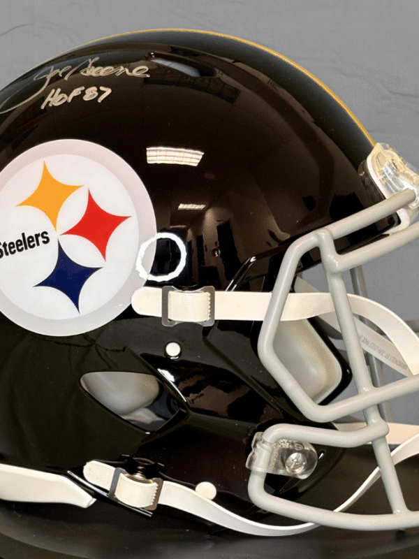 'MEAN' JOE GREEN Autographed on-field Pittsburg Steelers Helmet