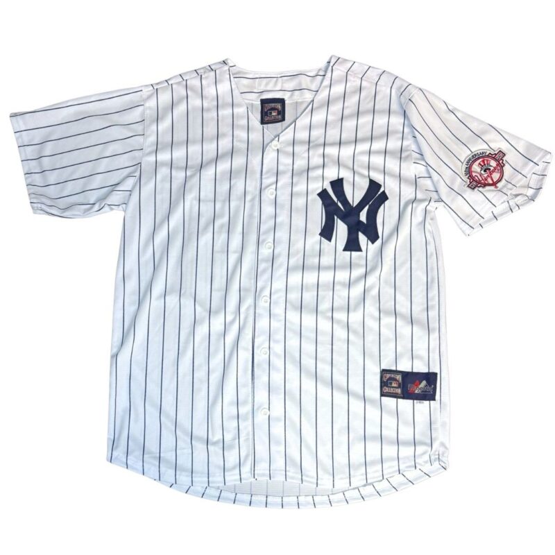Mike Mussina Autographed New York Yankees Majestic MLB Jersey - Image 4