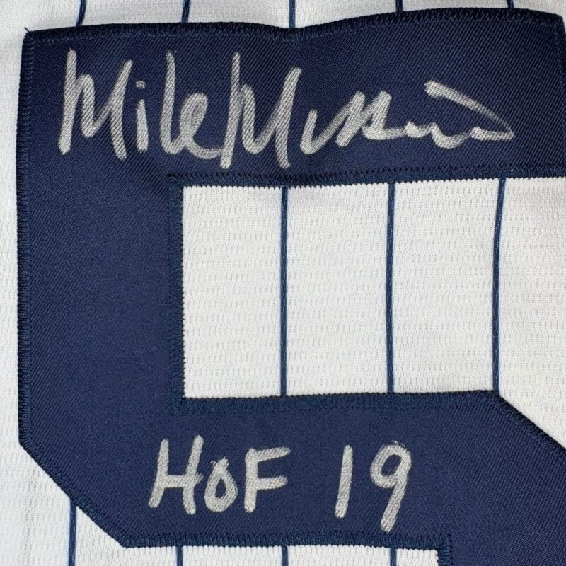 Mike Mussina Autographed New York Yankees Majestic MLB Jersey - Image 6