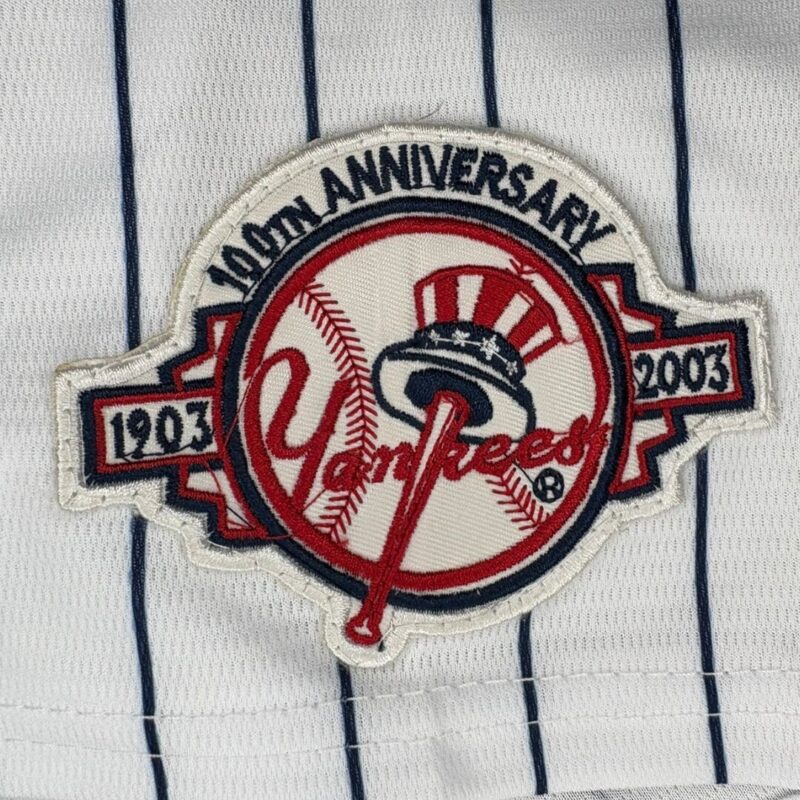 Mike Mussina Autographed New York Yankees Majestic MLB Jersey - Image 9