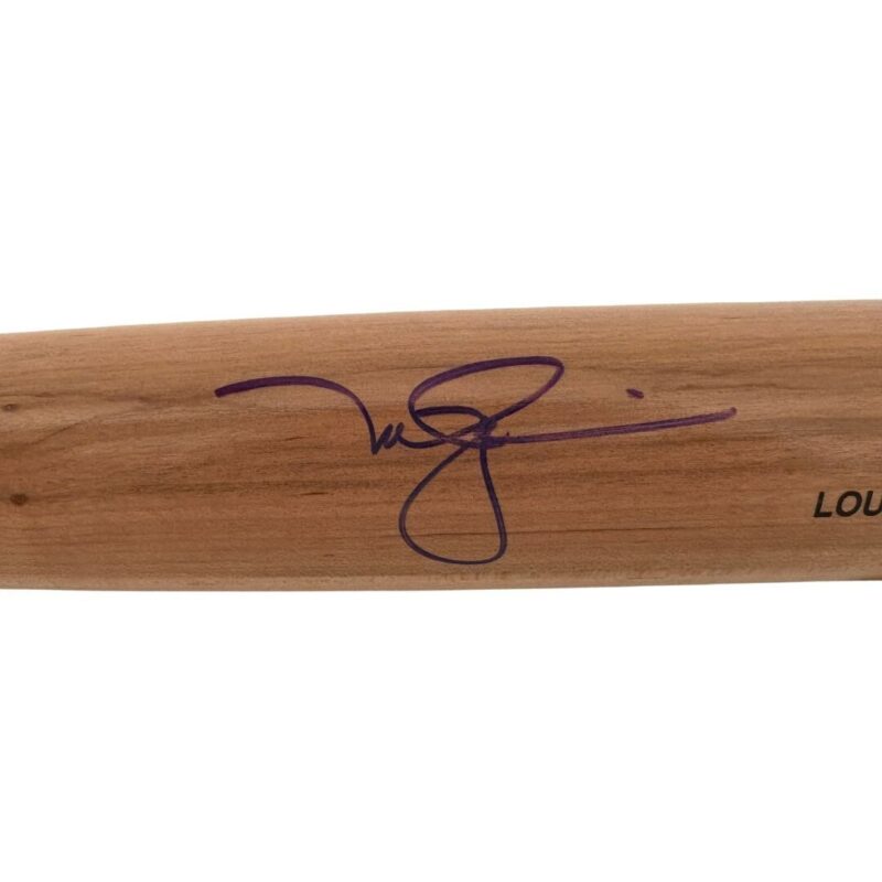 Oakland Athletics Mark McGwire Autographed Louisville Slugger MLB Bat (SCHWARTZ) - Image 5