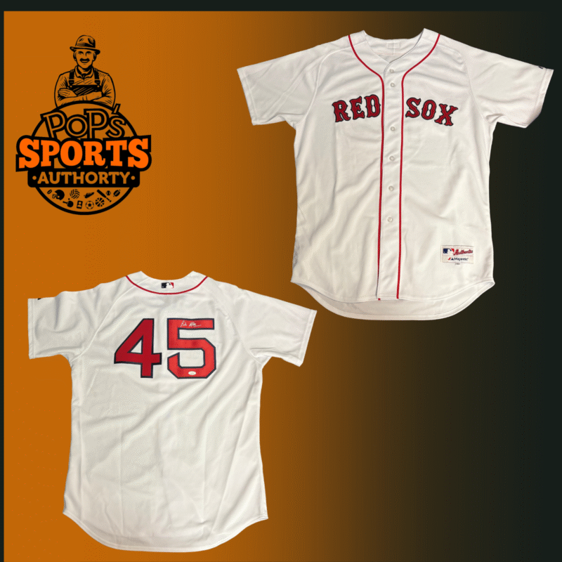 Pedro Martinez Autographed Boston Red Sox Majestic MLB Jersey - Image 11
