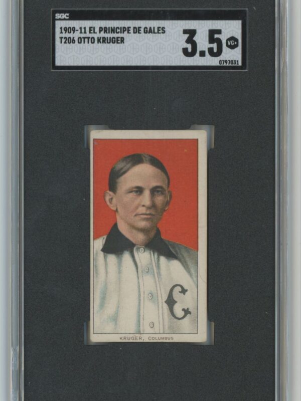 1909 EL PRICIPLE DE GALES WHITE BORDER OTTO KRUGER SGC 3.5 COLUMBUS