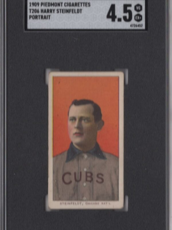 1909 PIEDMONT WHITE BORDER HARRY STEINFELDT SGC 4.5 CHICAGO POP 5