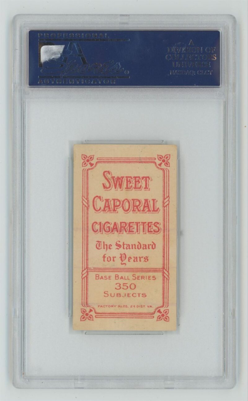 1909 SWEET CAPORAL WHITE BORDER CHIEF MYERS PSA 5 NEW YORK POP 2 ONLY 2 HIGHER - Image 3