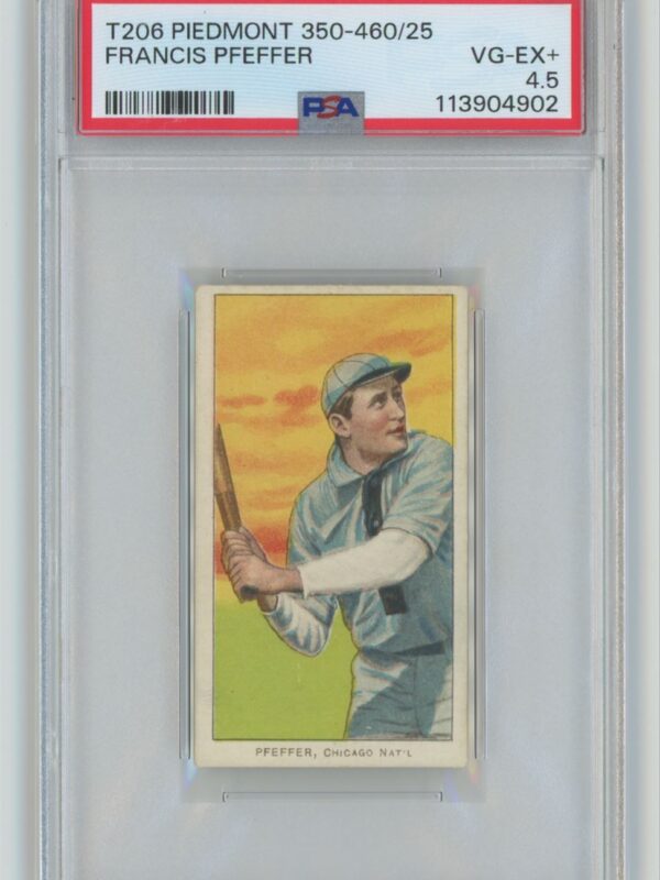 1909 WHITE BORDER FRANCIS PFEFFER "SAVE SELLER"TO FOLLOW POPS SPORTS AUTHORITY