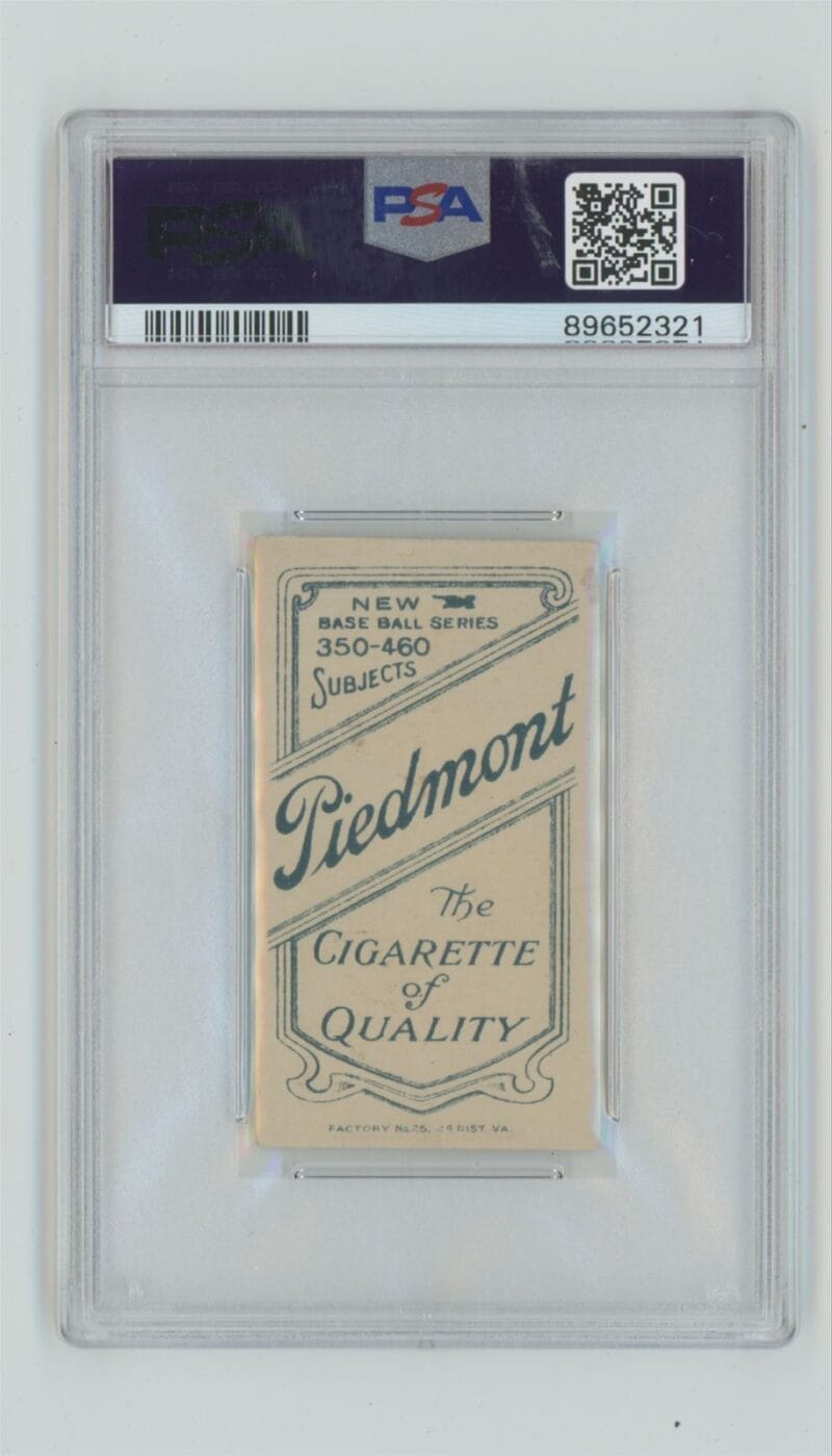 1909 WHITE BORDER NAP RUCKER 89652321 PSA 4 BROOKLYN POP 4 ONLY 11 HIGHER 286720039502 2