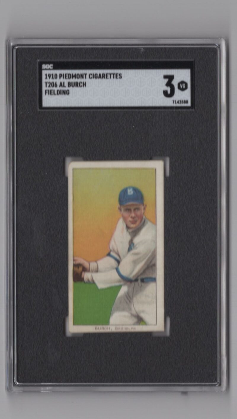 1910 PIEDMONT WHITE BORDER AL BURCH SGC 3 BROOKLYN 286512200552