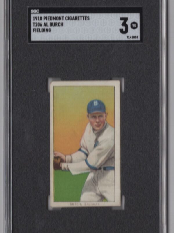 1910 PIEDMONT WHITE BORDER AL BURCH SGC 3 BROOKLYN FIELDING