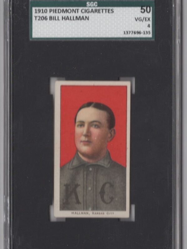 1910 PIEDMONT WHITE BORDER BILL HALLMAN SCG 4 KANSAS CITY