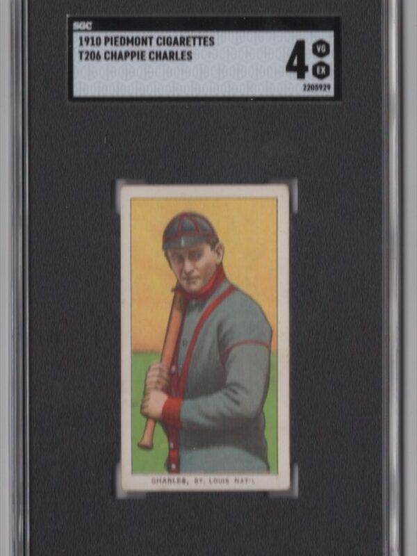 1910 PIEDMONT WHITE BORDER CHAPPIE CHARLES SGC 4 ST. LOUIS