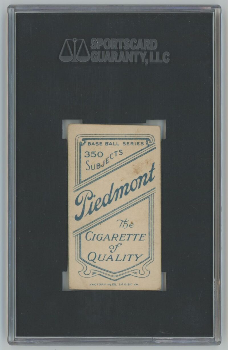 1910 PIEDMONT WHITE BORDER KID ELBERFELD 1284228006 SGC 4 WASHINGTON - Image 3