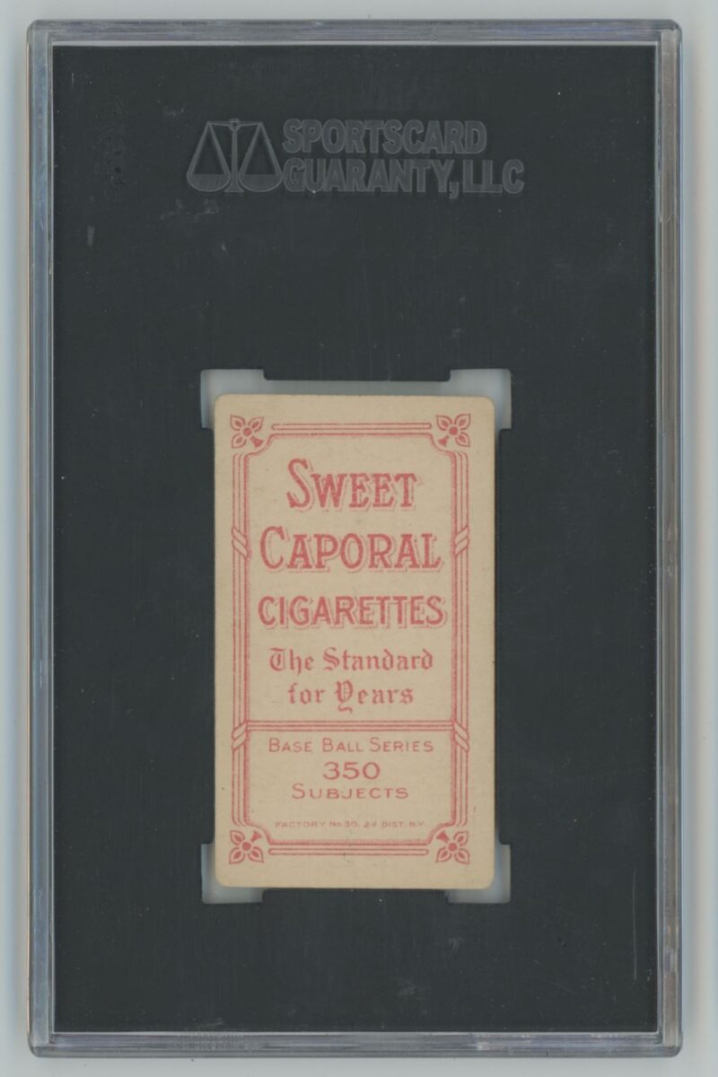 1910 SWEET CAPORAL WHITE BORDER CECIL FERGUSON SGC 5 BOSTON 286735292482 2