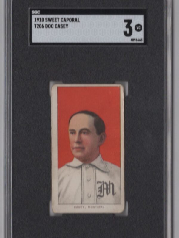 1910 SWEET CAPORAL WHITE BORDER DOC CASEY SGC 3 MONTREAL