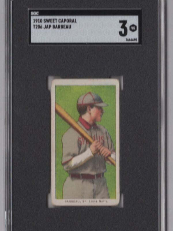 1910 SWEET CAPORAL WHITE BORDER JAP BARBEAU SGC 3 ST. LOUIS
