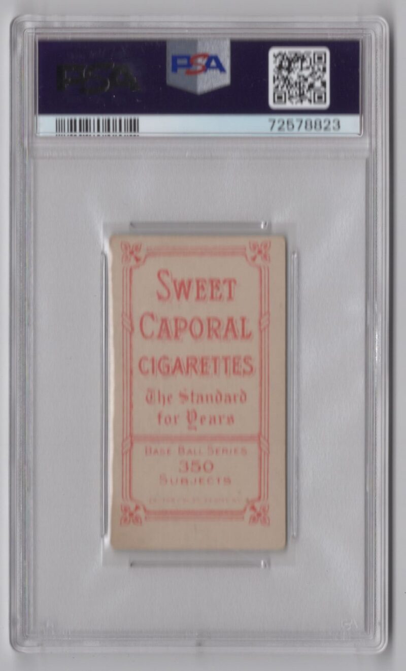 1910 SWEET CAPORAL WHITE BORDER LEE QUILLEN PSA 3.5 MINNEAPOLIS TOTAL POP 17 - Image 3