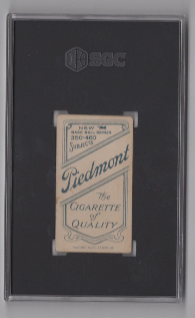1911 PIEDMONT WHITE BORDER DANNY MURPHY SGC 3 PHILA. BATTING - Image 3