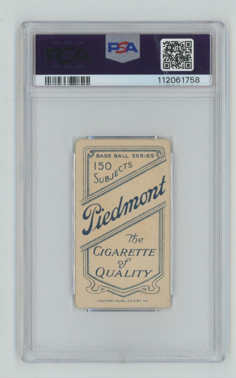 1911 PIEDMONT WHITE BORDER GINGER BEAUMONT PSA 3 BOSTON 286667043722 2