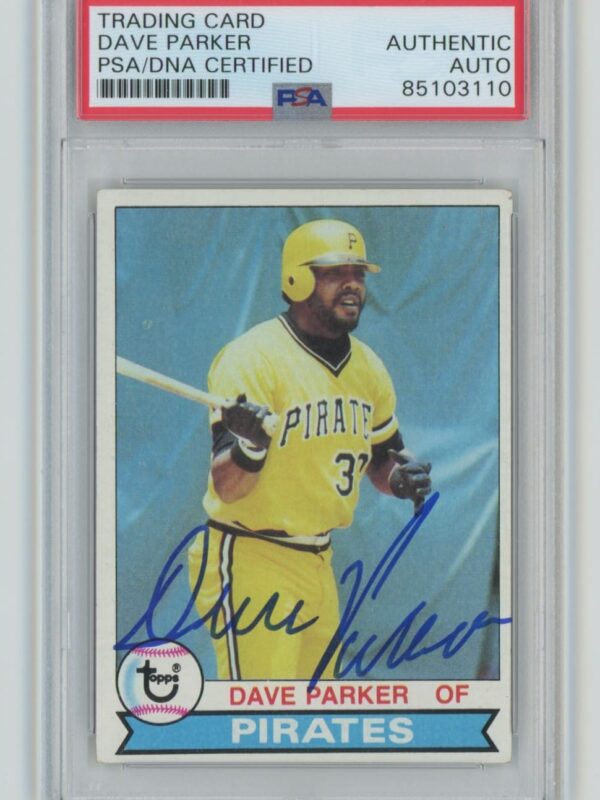 1979 TOPPS DAVE PARKER AUTO PSA PITTSBURGH PIRATES #430 HAND SIGNED