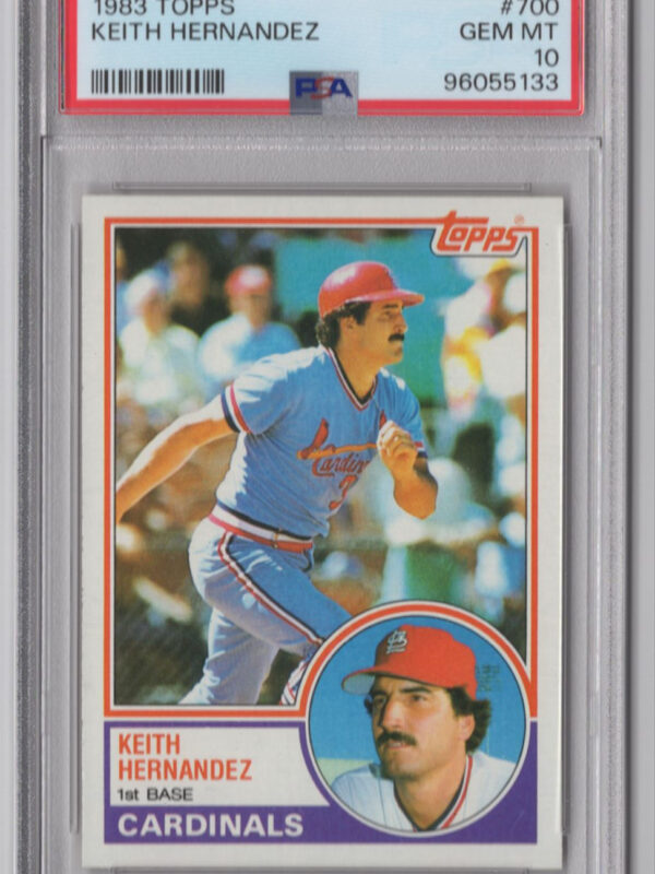 1983 TOPPS 3-15 KEITH HERNANDEZ PSA 10 ST. LOUIS CARDINALS #700