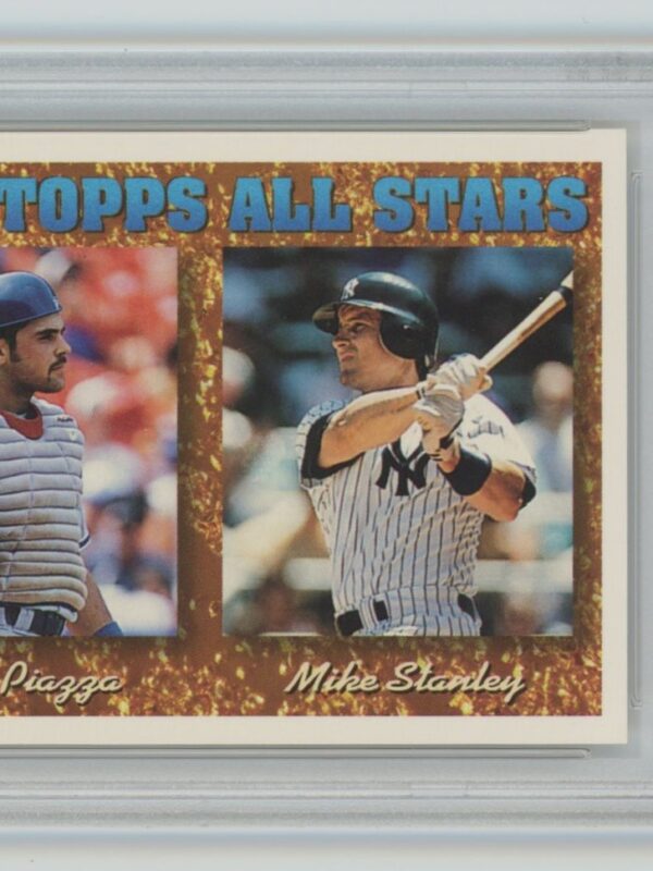 1994 TOPPS MIKE PIAZZAMIKE STANLEY PSA 7 LOS ANGELES DODGERSNEW YORK YANKEES 286740692392