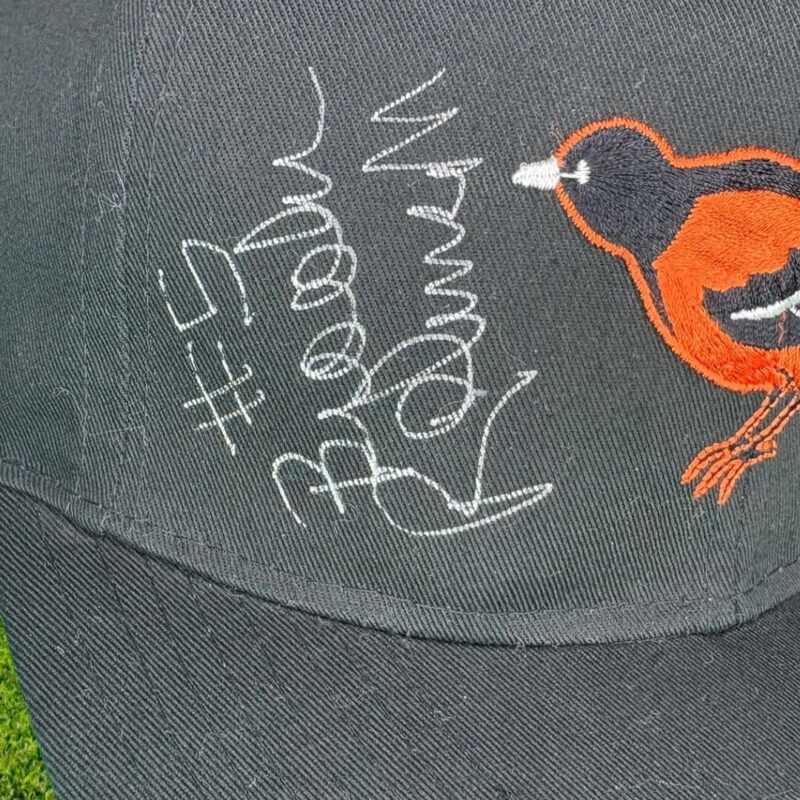 Brooks Robinson and Frank Robinson Baltimore Orioles Baseball Cap Autographed - Image 6