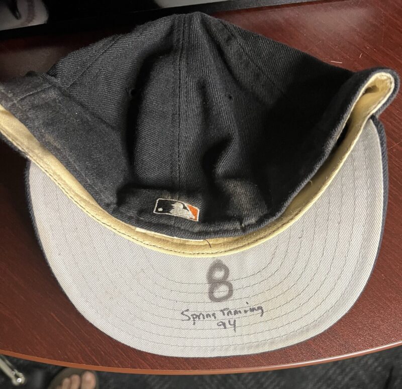 Cal Ripken Game & Pre-Season Worn Cleats, Cap & Batting Gloves and Game Ticket - Image 8