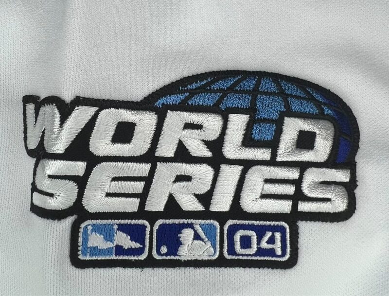 Curt Schilling Autographed Boston Red Sox 2004 World Series Majestic Jersey - Image 7