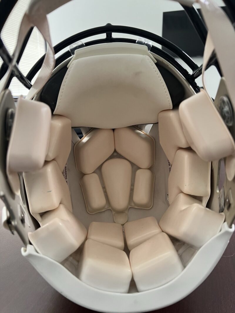 Drew Brees Autographed signed New Orleans Saints on-field NFL Helmet - Image 7