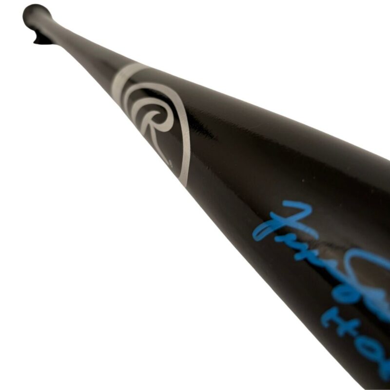 Fergie Jenkins Autographed Chicago Cubs Rollings MLB Baseball Bat (JSA) - Image 12