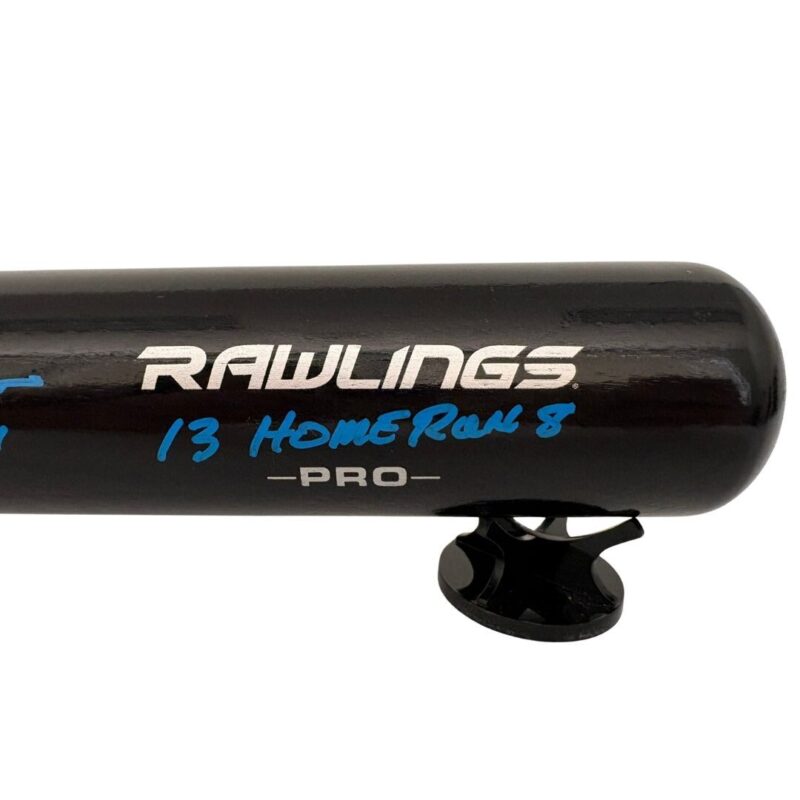 Fergie Jenkins Autographed Chicago Cubs Rollings MLB Baseball Bat (JSA) - Image 6