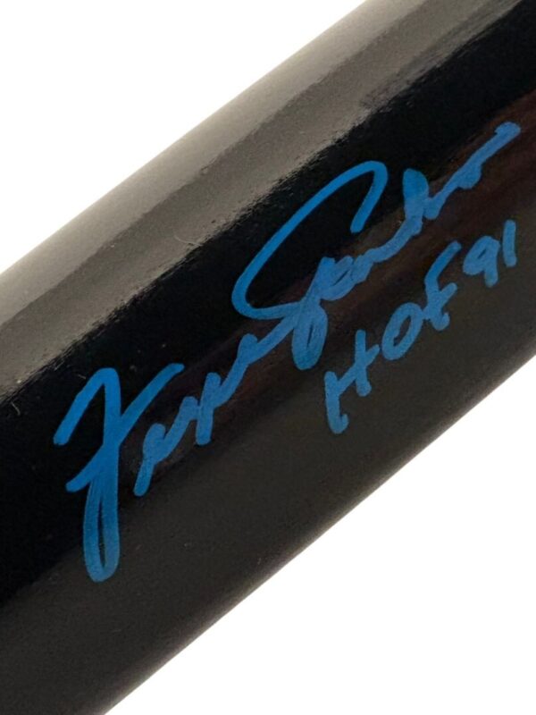 Fergie Jenkins Autographed Chicago Cubs Rollings MLB Baseball Bat (JSA)