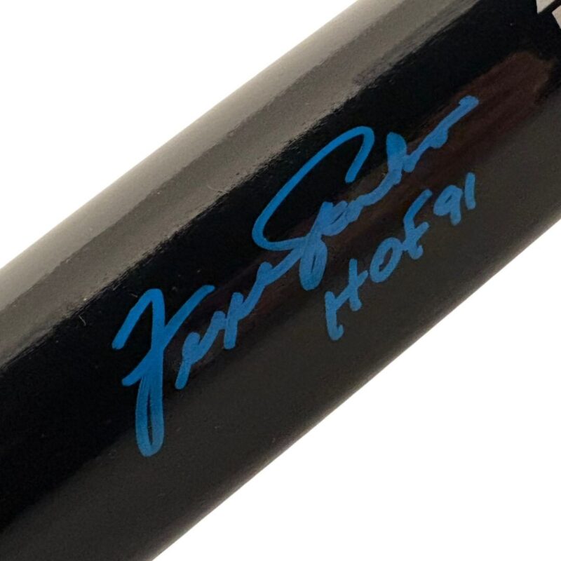 Fergie Jenkins Autographed Chicago Cubs Rollings MLB Baseball Bat (JSA)
