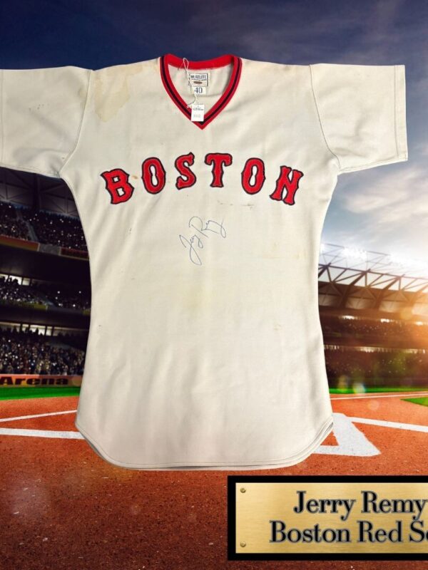 Jerry Remy 1978 Season Worn & Autographed Boston Red Sox Jersey with - PSA