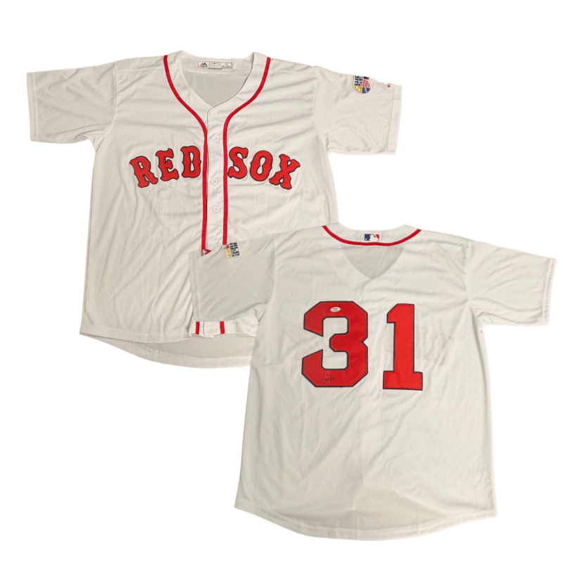 Jon Lester Autographed Boston Red Sox 2007 World Series Majestic Jersey - Image 3