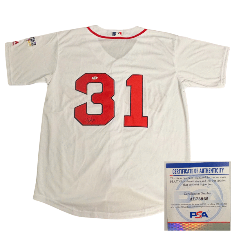 Jon Lester Autographed Boston Red Sox 2007 World Series Majestic Jersey - Image 6