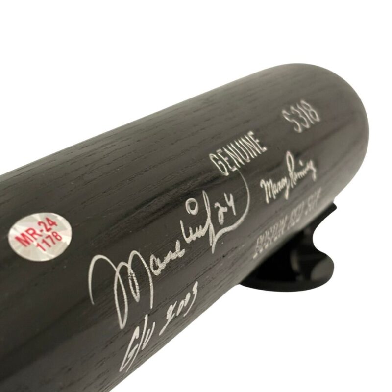 Manny Ramirez Autographed Game Used Boston Red sox Baseball Bat - Image 13