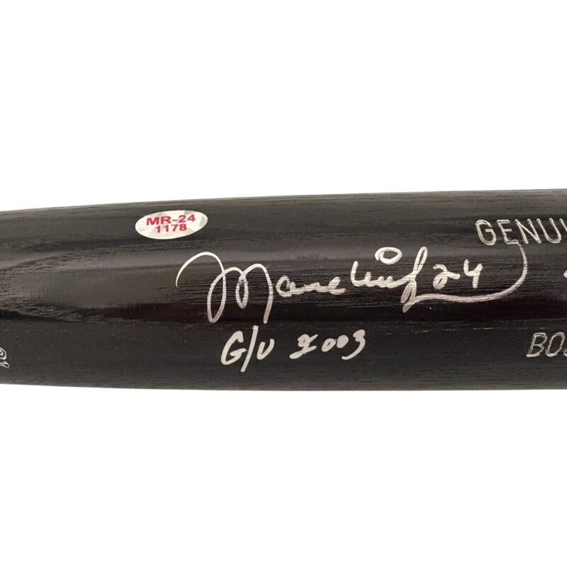 Manny Ramirez Autographed Game Used Boston Red sox Baseball Bat - Image 5