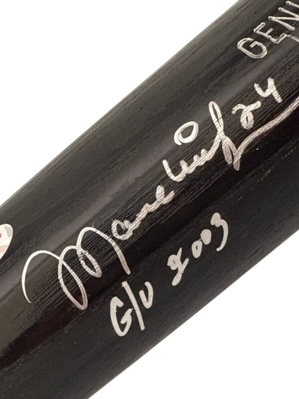 Manny Ramirez Autographed Game Used Boston Red sox Baseball Bat
